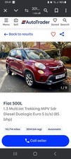 Fiat 500l Easy Multijet 1.3 Diesel 20143 Spare Or Repair Parts